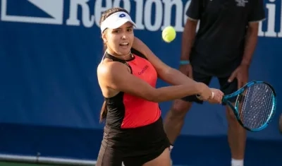 María Camila Osorio, tenista colombiana. 