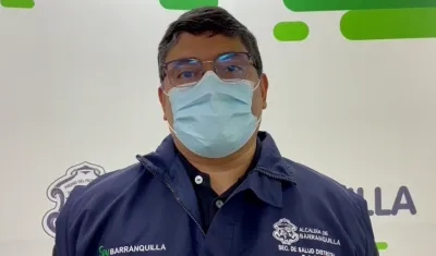 Humberto Mendoza, secretario de Salud de Barranquilla.
