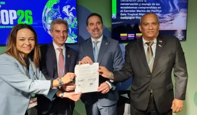 Costa Rica, Colombia, Ecuador y Panamá conservarán el corredor marino del Pacífico Este Tropical. 