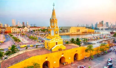 Una de las zonas donde actuaba la banda era el centro histórico de Cartagena. 