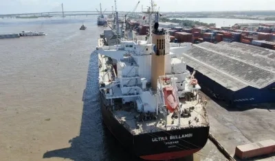 No cesan las complicaciones en el canal de acceso al puerto de Barranquilla.