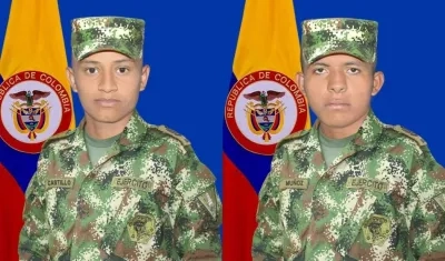 Yonny Andrés Ospino Castillo y Jesús Alberto Segovia Muñoz.