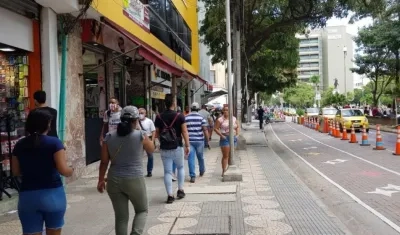 Paseo de Bolívar de Barranquilla.