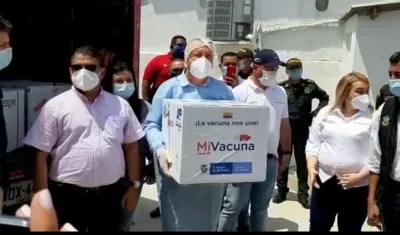 Llegada de las primeras vacunas contra el Covid-19 a Barranquilla
