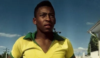 Pelé, ex jugador brasileño. 