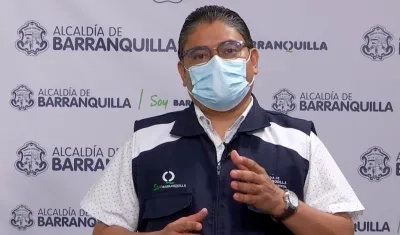 El secretario de Salud del Distrito, Humberto Mendoza.