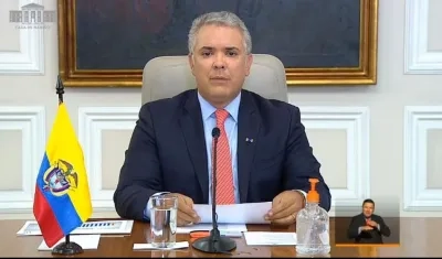 Iván Duque, Presidente de Colombia.