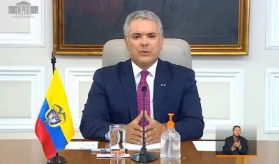 Iván Duque, Presidente de Colombia.