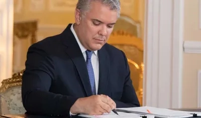 Iván Duque, presidente de Colombia.