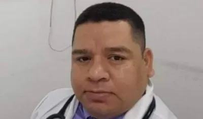 El médico Edwin De La Hoz.