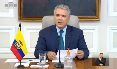 Iván Duque, Presidente de Colombia.