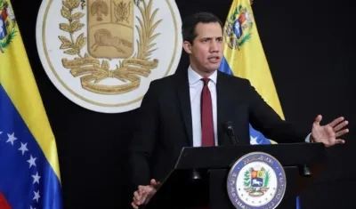 El líder opositor de Venezuela, Juan Guaidó.