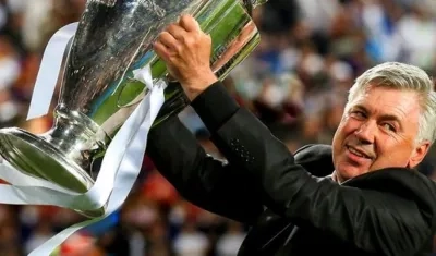 Carlo Ancelotti, nuevo técnico del Real Madrid.
