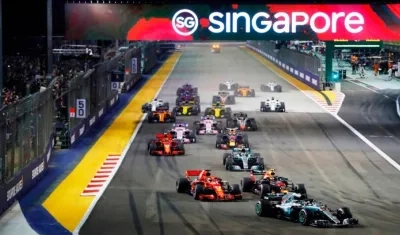 Gran Premio de Singapur de F1.
