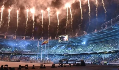 Inauguración de los Juegos Centroamericanos de Barranquilla 2018. 