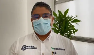 El Secretario de Salud de Barranquilla, Humberto Mendoza