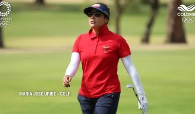 María José Uribe, golfista colombiana. 