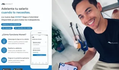 La aplicación y el empresario Freddy Fernández.