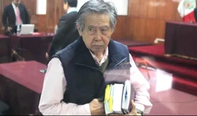 Alberto Fujimori, expresidente peruano.