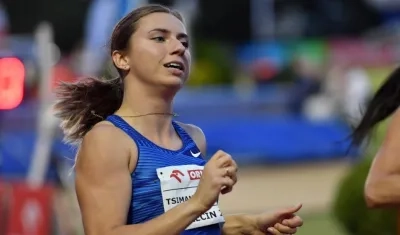 Krystsina Tsimanouskaya, atleta bielorrusa. 
