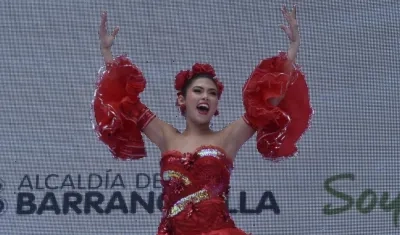 Valeria Charris Salcedo, la Reina del Carnaval 2022.