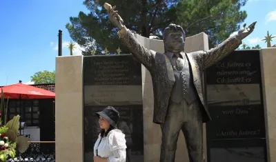 Ciudad Juárez rinde homenaje a Juan Gabriel.