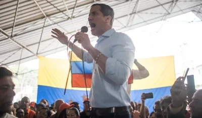 El opositor venezolano, Juan Guaidó.