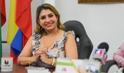 Indira Barrios, gobernadora retirada del Arauca