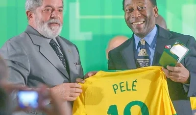 Lula dijo que ver jugar a Pelé fue un privilegio.