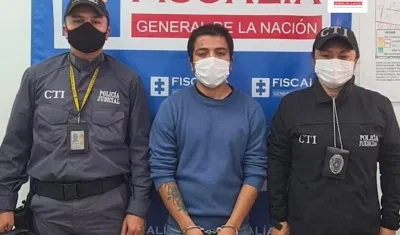 Andrés Camilo Muñoz Rubiano fue imputado por el delito de homicidio agravado.