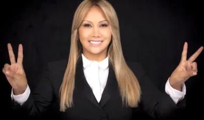 Sandra Ortiz, candidata al Senado de la República.