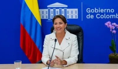 La Primera Dama de la Nación, María Juliana Ruiz.