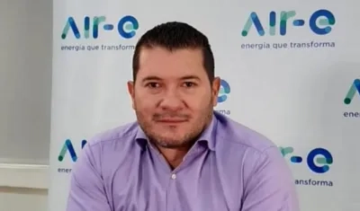 El gerente de la empresa Air-e, John Jairo Toro.