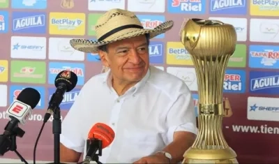 Gabriel Camargo, dueño del Deporte Tolima. 