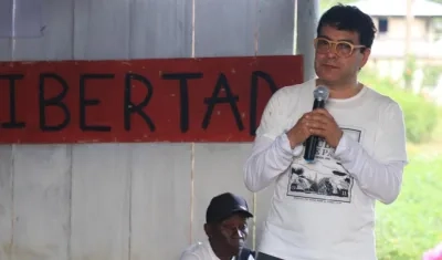 El alto comisionado para la Paz, Danilo Rueda.