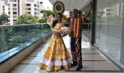 Tatiana Rentería y Diego Chelia, Reyes del Carnaval de los Niños 2023.
