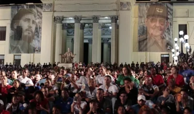 6to aniversario de la muerte de Fidel Castro