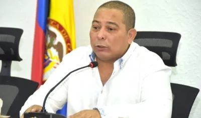 Juan Carlos Ospino, presidente del Concejo.