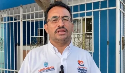 Jorge Bernal, secretario de Salud de Santa Marta.