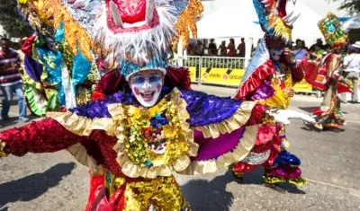 Una imagen del Carnaval haitiano.