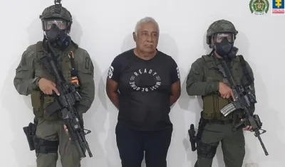 Rafael Valdeblanquez Jusayu, capturado con fines de extradición.