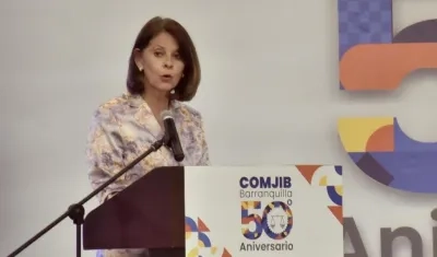 La vicepresidenta y canciller, Marta Lucía Ramírez.