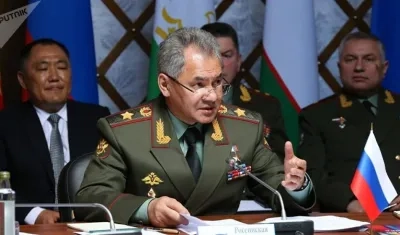 El ministro de Defensa de Rusia, Serguéi Shoigú.