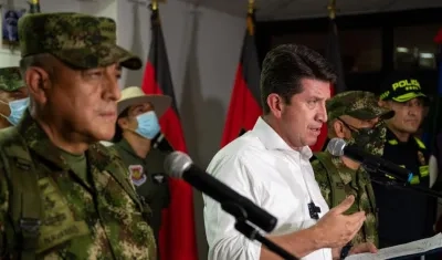 MinDefensa entrega declaraciones