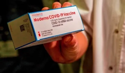 Vacuna de Moderna.