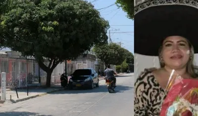 Yesenia Patricia Vanegas Peñaranda, foto derecha, la mujer asesinada en el barrio Las Nieves.