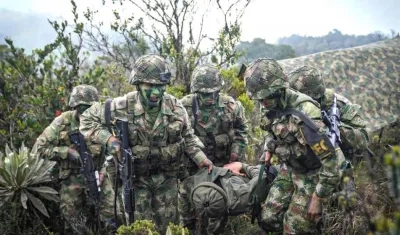 El Ejército Nacional continúa con las operaciones por todo el territorio colombiano.