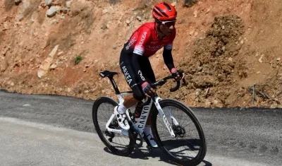 Nairo Quintana, ciclista colombiano. 