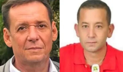 Los exalcaldes asesinados César Augusto Osorio, de Briceño, y José Danilo Agudelo, de González