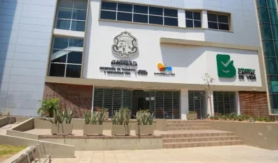 Sede de la Secretaría de Tránsito de Barranquilla.